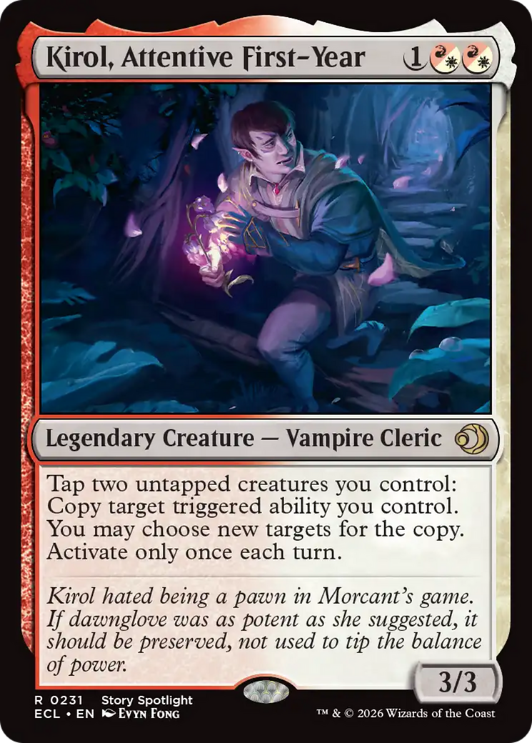 Kirol, Calouro Atento / Kirol, Attentive First-Year - Magic: The Gathering - MoxLand