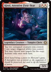 Kirol, Calouro Atento / Kirol, Attentive First-Year - Magic: The Gathering - MoxLand