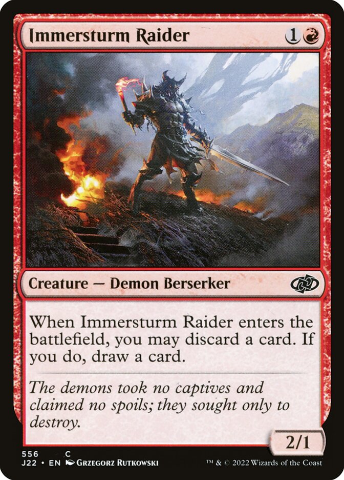 Salteador de Immersturm / Immersturm Raider - Magic: The Gathering - MoxLand