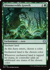 Crescimento das Selvas Cintilantes / Shimmerwilds Growth - Magic: The Gathering - MoxLand
