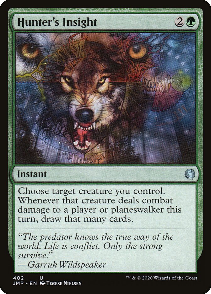 Percepção do Caçador / Hunter's Insight - Magic: The Gathering - MoxLand