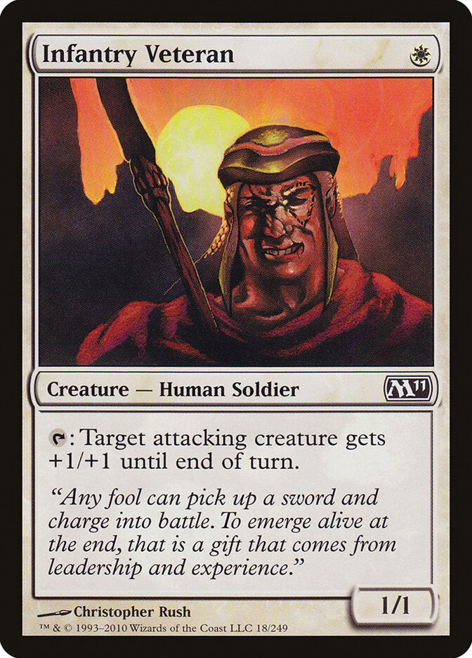 Veterano da Infantaria / Infantry Veteran - Magic: The Gathering - MoxLand