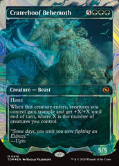 Behemoth Craterópode / Craterhoof Behemoth - Magic: The Gathering - MoxLand