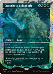 Behemoth Craterópode / Craterhoof Behemoth - Magic: The Gathering - MoxLand