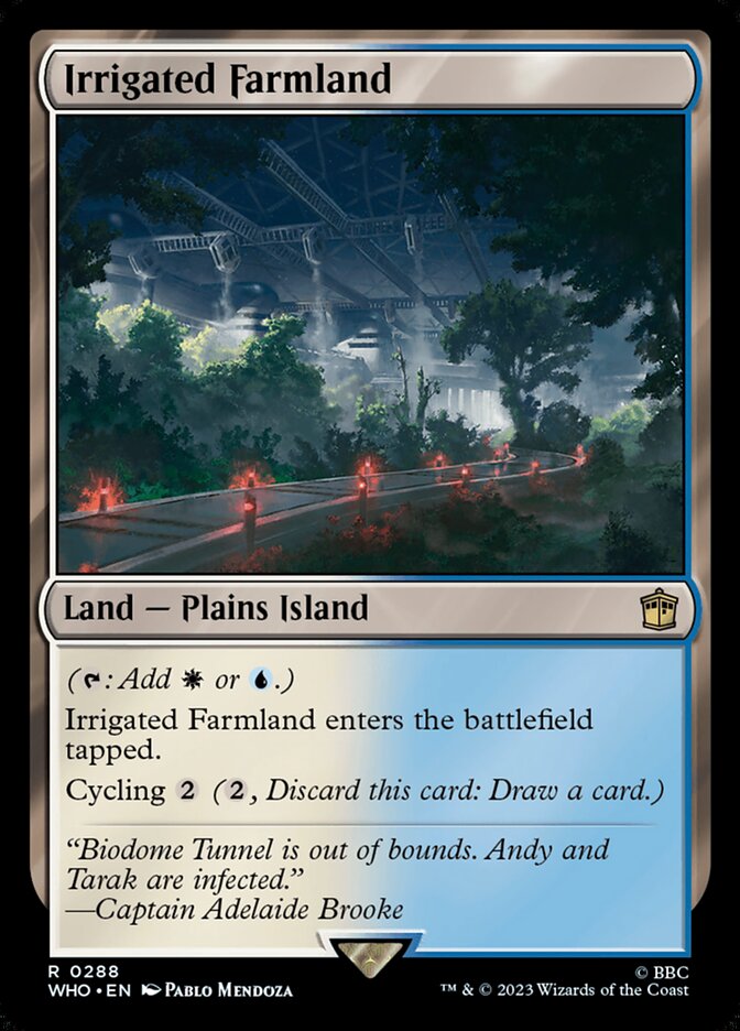 Fazendas Irrigadas / Irrigated Farmland - Magic: The Gathering - MoxLand