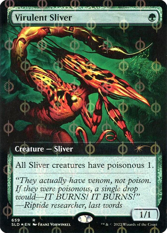 Fractius Virulento / Virulent Sliver - Magic: The Gathering - MoxLand