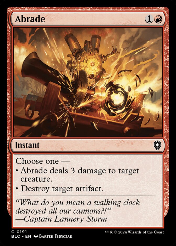 Abrasão / Abrade - Magic: The Gathering - MoxLand
