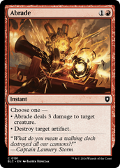 Abrasão / Abrade - Magic: The Gathering - MoxLand