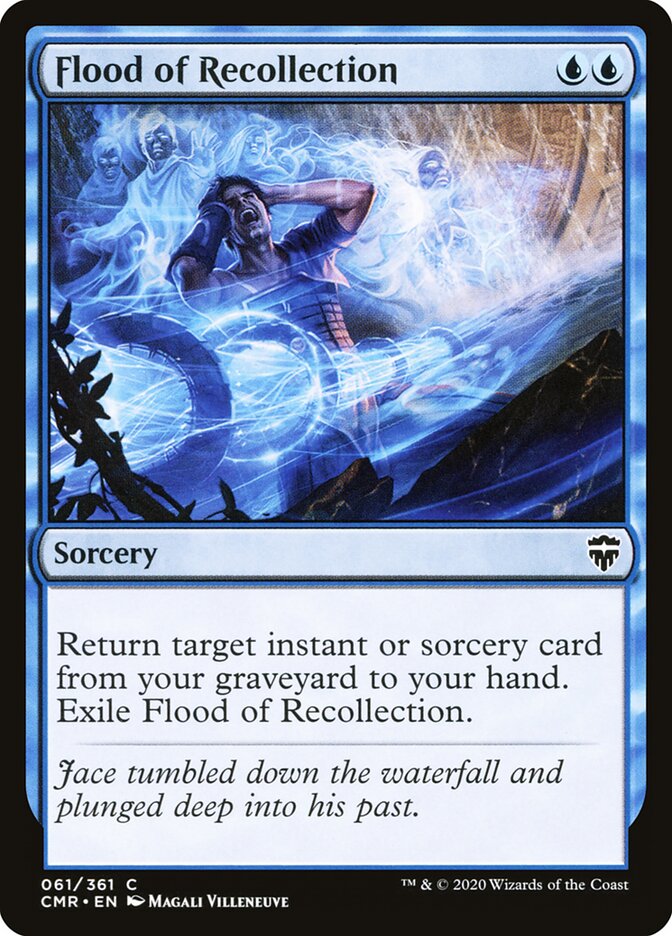 Enxurrada de Recordações / Flood of Recollection - Magic: The Gathering - MoxLand