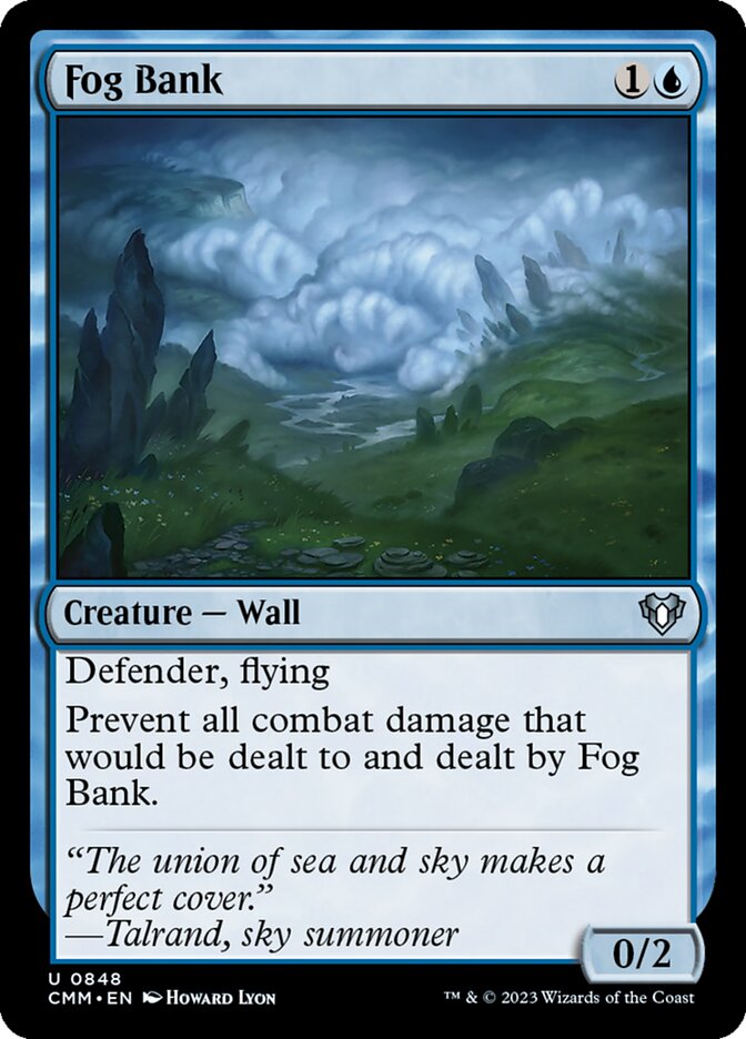 Banco de Nevoeiro / Fog Bank - Magic: The Gathering - MoxLand