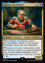 Rusko, Clockmaker / Rusko, Clockmaker - Magic: The Gathering - MoxLand