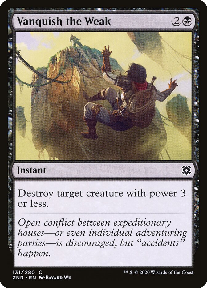 Destruir os Fracos / Vanquish the Weak - Magic: The Gathering - MoxLand