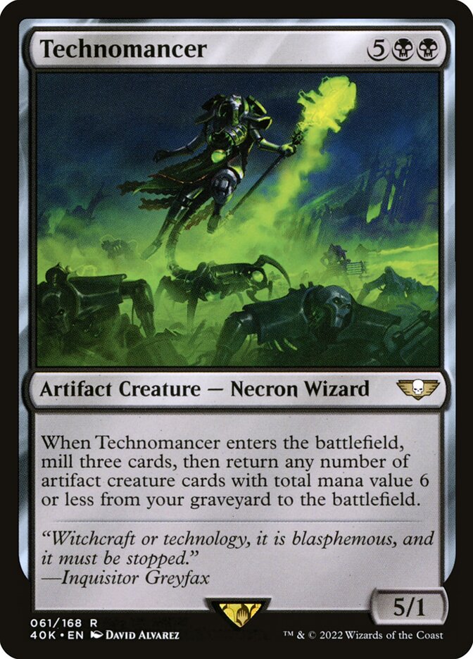 Tecnomante / Technomancer - Magic: The Gathering - MoxLand