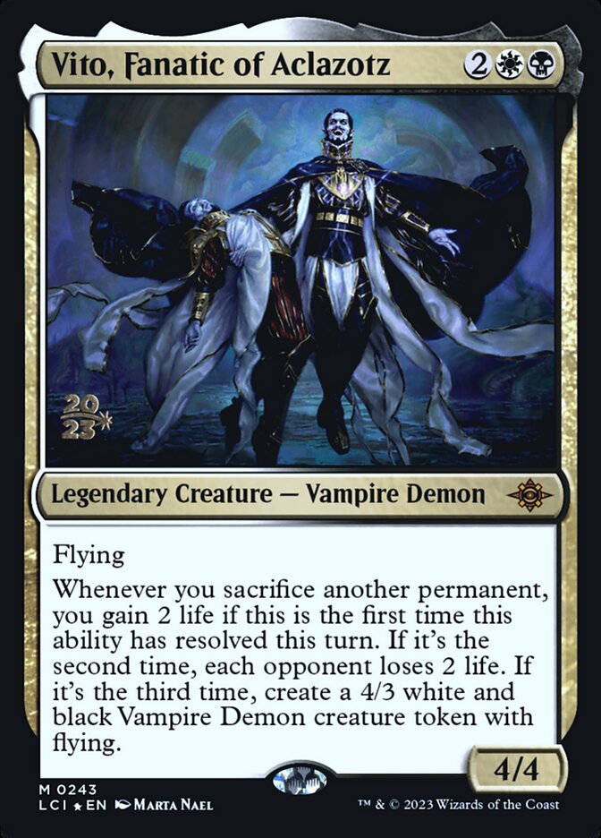 Vito, Fanático de Aclazotz / Vito, Fanatic of Aclazotz - Magic: The Gathering - MoxLand
