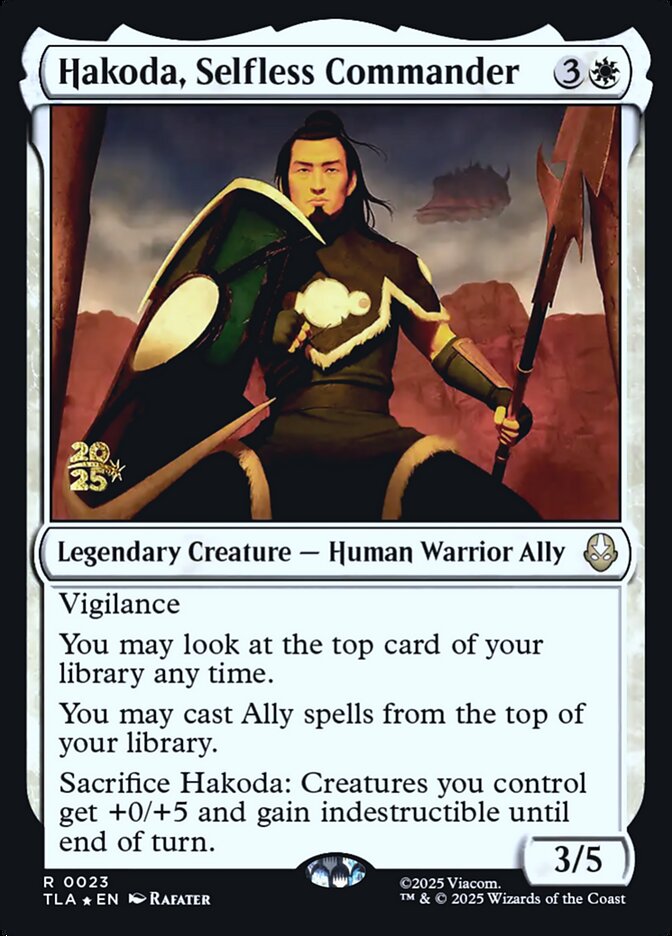 Hakoda, Selfless Commander - Magic: The Gathering - MoxLand