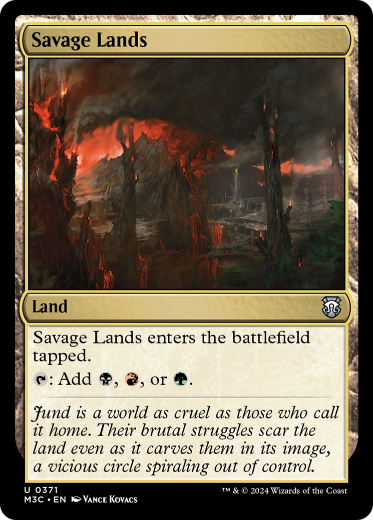 Terras Selvagens / Savage Lands - Magic: The Gathering - MoxLand