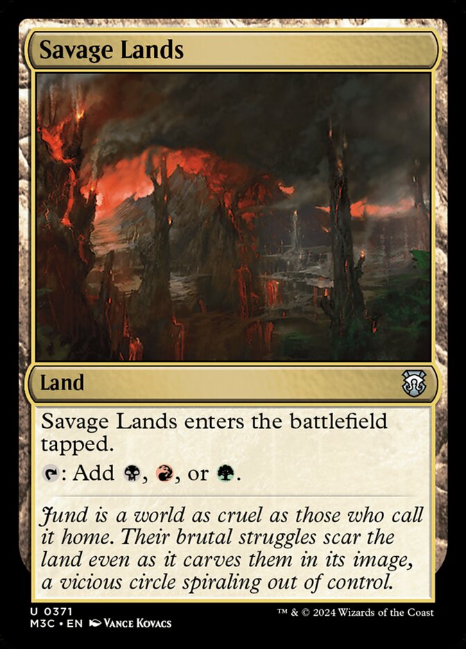 Terras Selvagens / Savage Lands - Magic: The Gathering - MoxLand