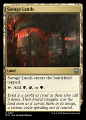 Terras Selvagens / Savage Lands - Magic: The Gathering - MoxLand