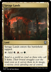 Terras Selvagens / Savage Lands - Magic: The Gathering - MoxLand