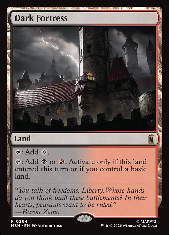 Dark Fortress - Magic: The Gathering - MoxLand