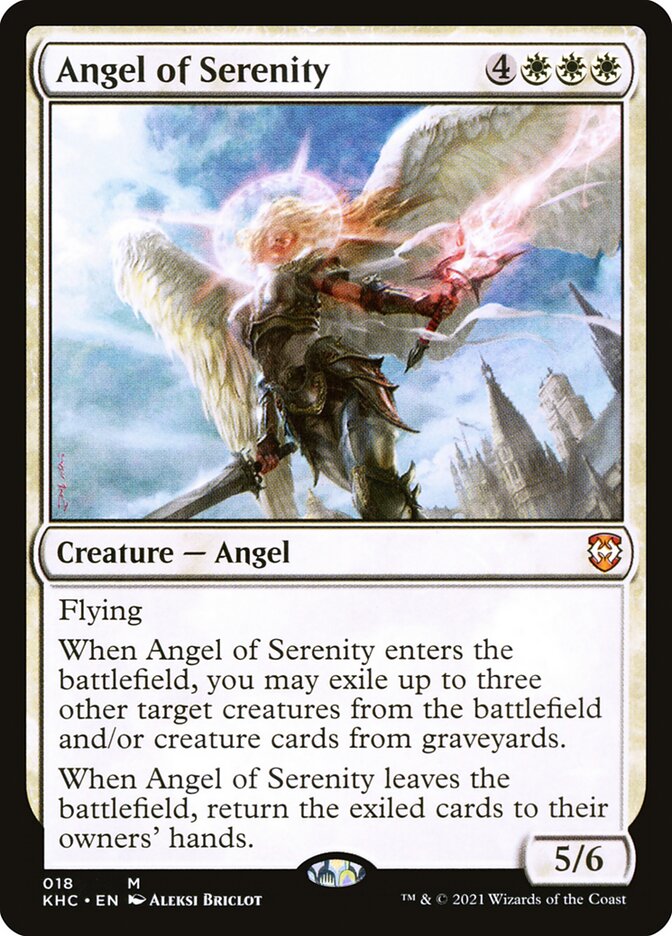 Anjo da Serenidade / Angel of Serenity - Magic: The Gathering - MoxLand