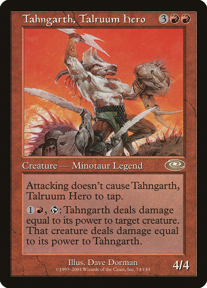 Tahngarth, Héroi de Talruum / Tahngarth, Talruum Hero - Magic: The Gathering - MoxLand