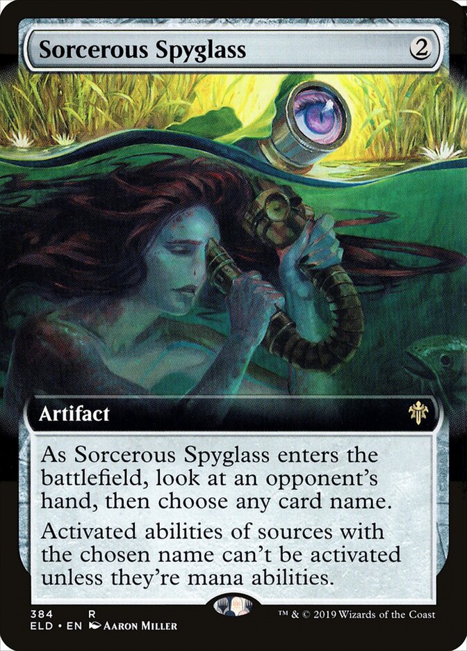 Luneta Enfeitiçada / Sorcerous Spyglass - Magic: The Gathering - MoxLand