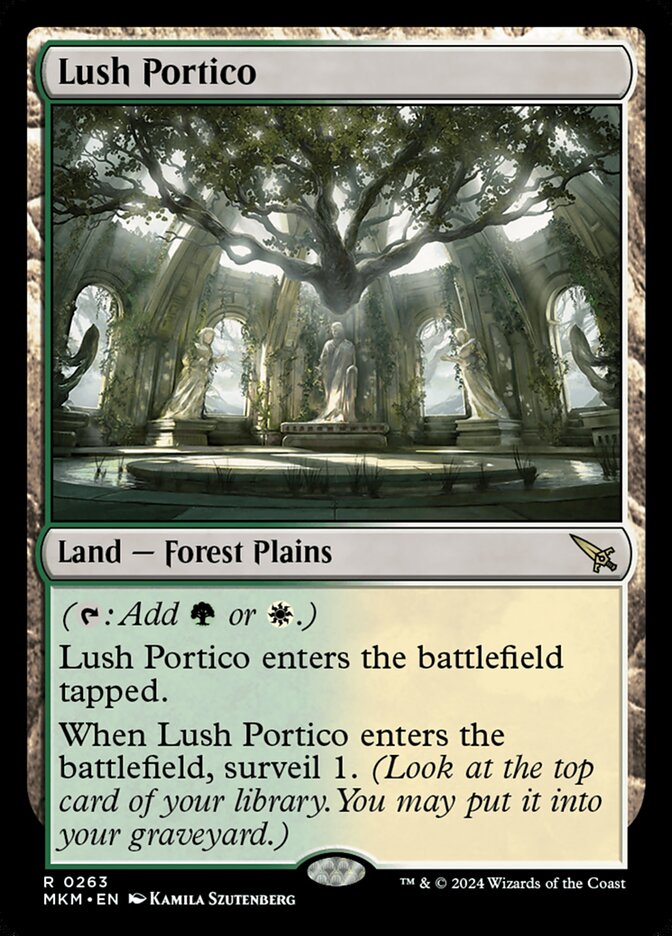 Pórtico Vicejante / Lush Portico - Magic: The Gathering - MoxLand