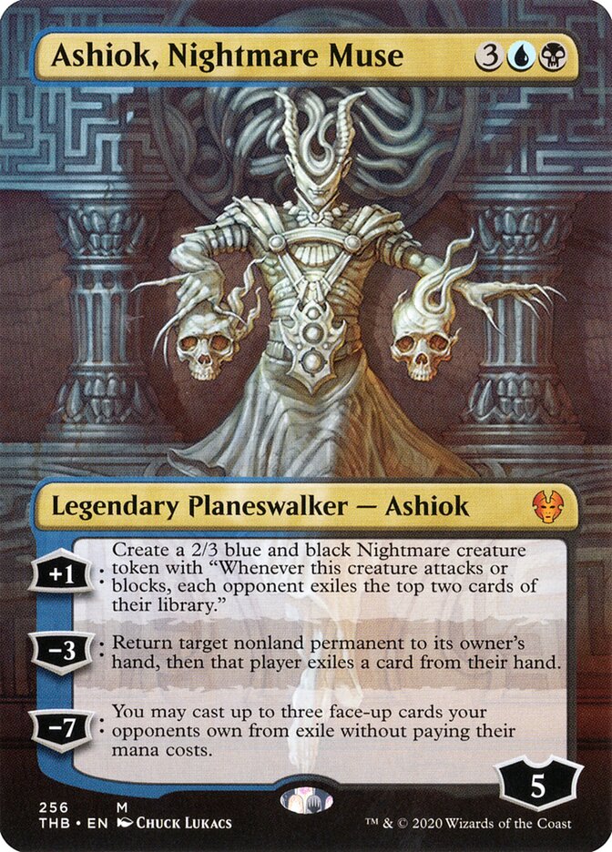 Ashiok, Inspiração do Pesadelo / Ashiok, Nightmare Muse - Magic: The Gathering - MoxLand