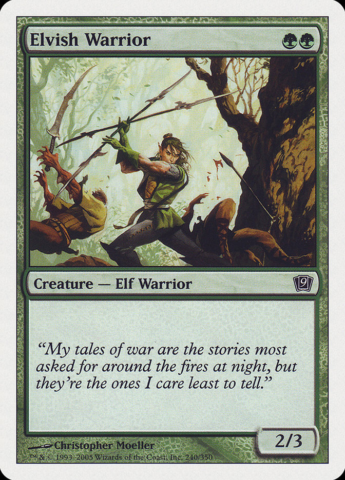 Guerreiro Élfico / Elvish Warrior - Magic: The Gathering - MoxLand