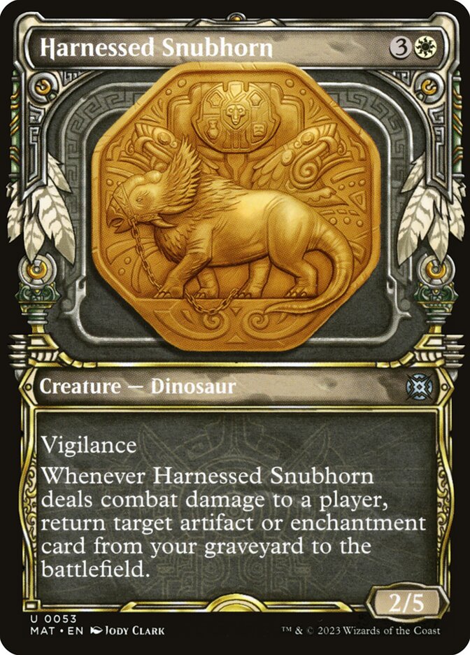 Nodocórneo de Arnês / Harnessed Snubhorn - Magic: The Gathering - MoxLand