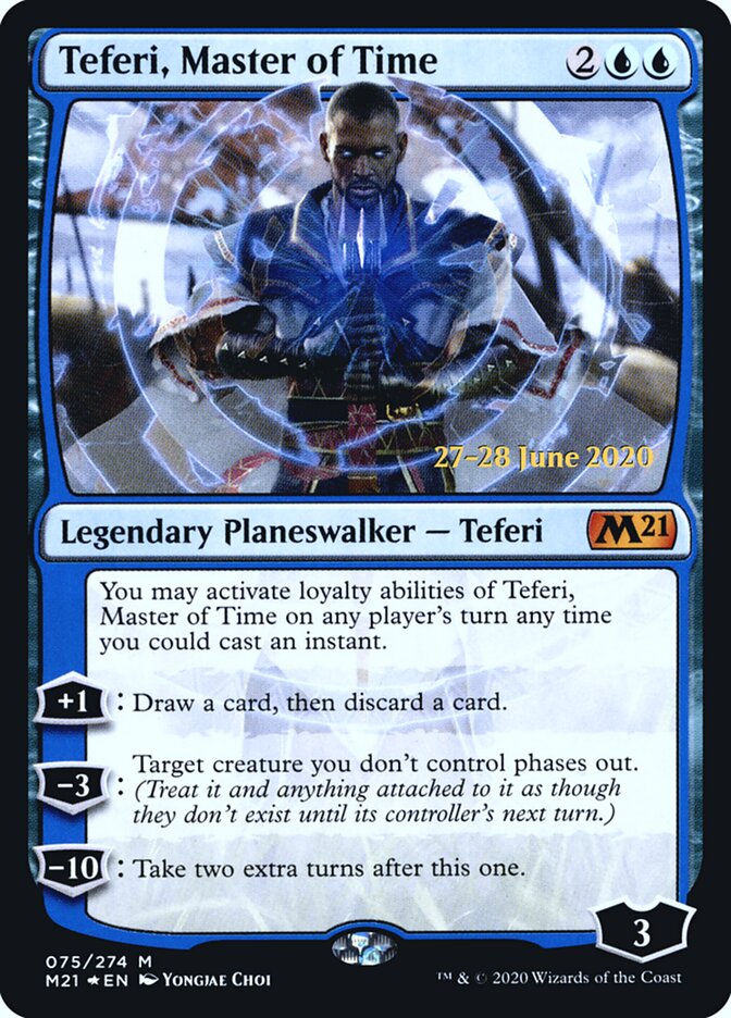 Teferi, Mestre do Tempo / Teferi, Master of Time - Magic: The Gathering - MoxLand