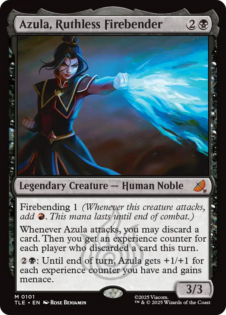 Azula, Dobradora de Fogo Impiedosa / Azula, Ruthless Firebender - Magic: The Gathering - MoxLand