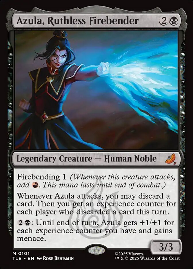 Azula, Dobradora de Fogo Impiedosa / Azula, Ruthless Firebender - Magic: The Gathering - MoxLand