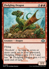 Dragão Inexperiente / Fledgling Dragon - Magic: The Gathering - MoxLand