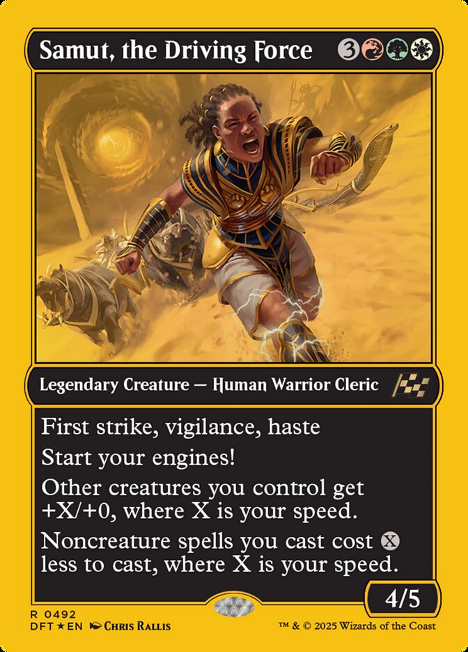 Samut, a Força Motriz / Samut, the Driving Force - Magic: The Gathering - MoxLand