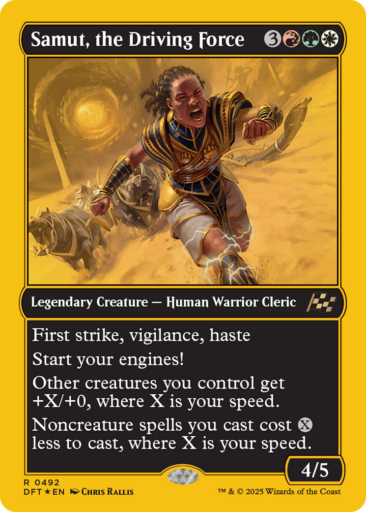 Samut, a Força Motriz / Samut, the Driving Force - Magic: The Gathering - MoxLand