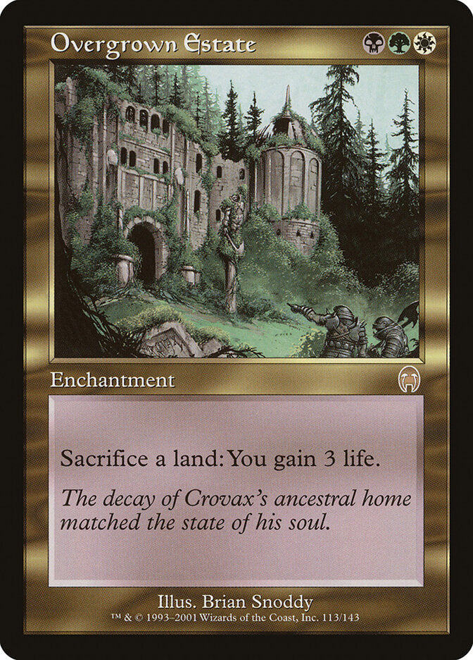 Estado de Sobrecrescimento / Overgrown Estate - Magic: The Gathering - MoxLand