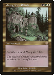 Estado de Sobrecrescimento / Overgrown Estate - Magic: The Gathering - MoxLand