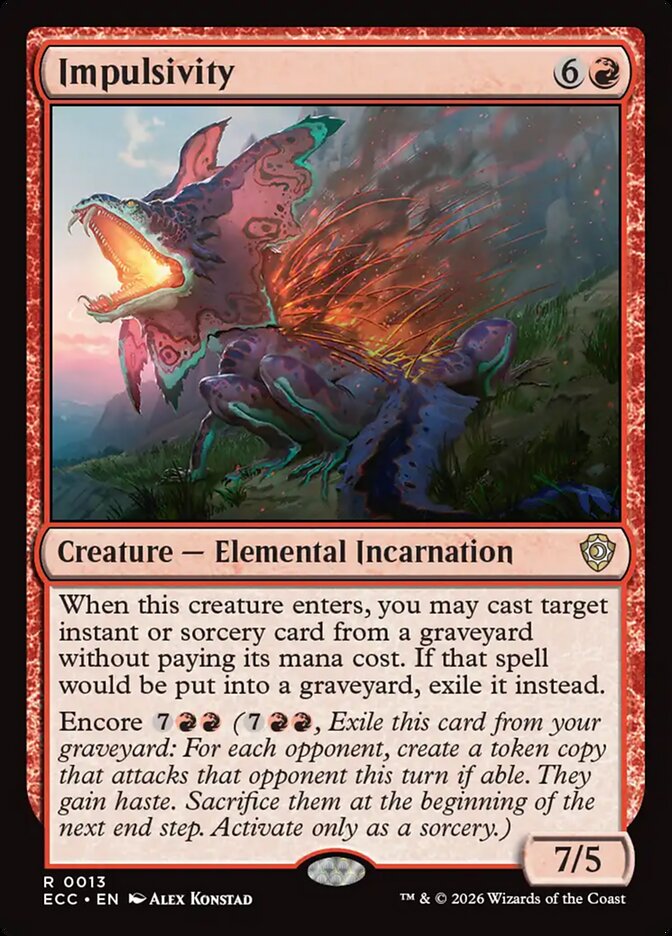 Impulsivity - Magic: The Gathering - MoxLand