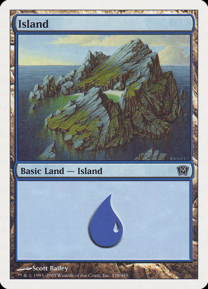 Ilha / Island - Magic: The Gathering - MoxLand