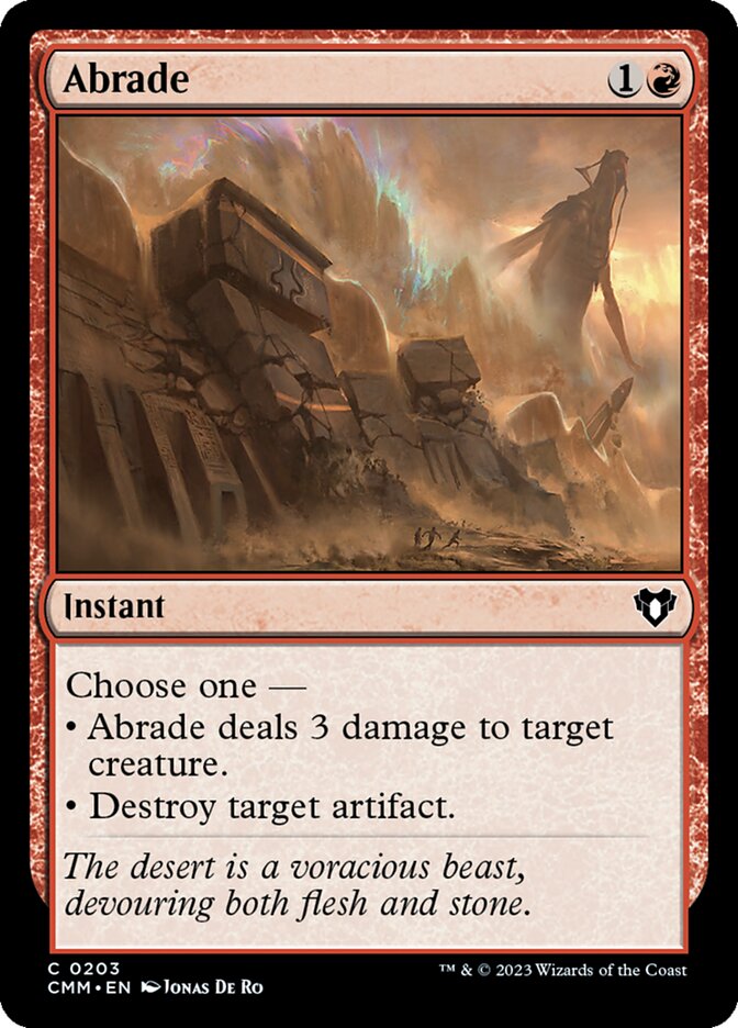 Abrasão / Abrade - Magic: The Gathering - MoxLand