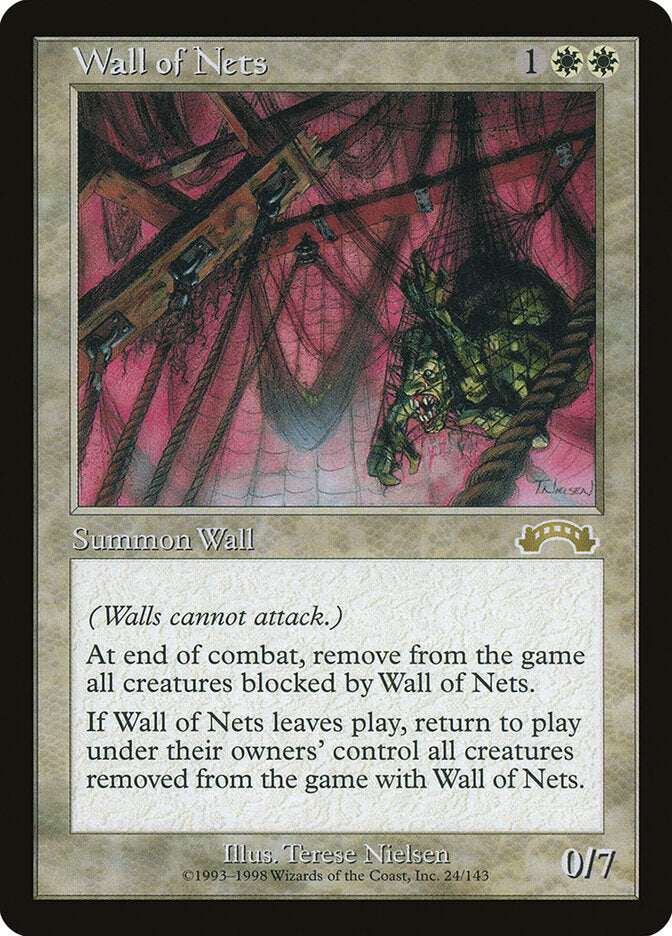 Barreira de Redes / Wall of Nets - Magic: The Gathering - MoxLand