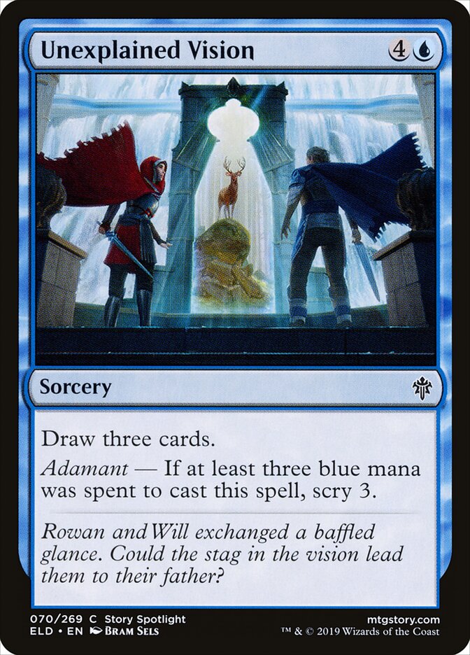 Visão Inexplicável / Unexplained Vision - Magic: The Gathering - MoxLand