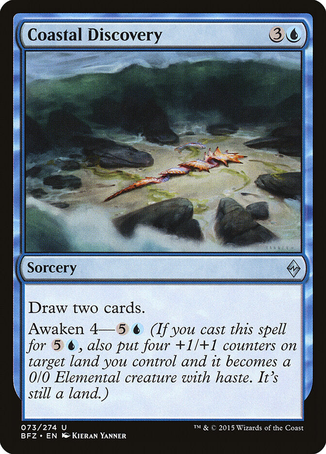 Descoberta Costeira / Coastal Discovery - Magic: The Gathering - MoxLand