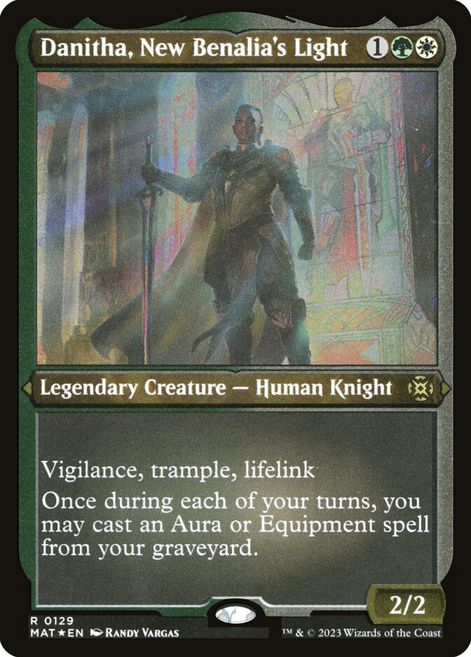 Danitha, Luz de Nova Benália / Danitha, New Benalia's Light - Magic: The Gathering - MoxLand