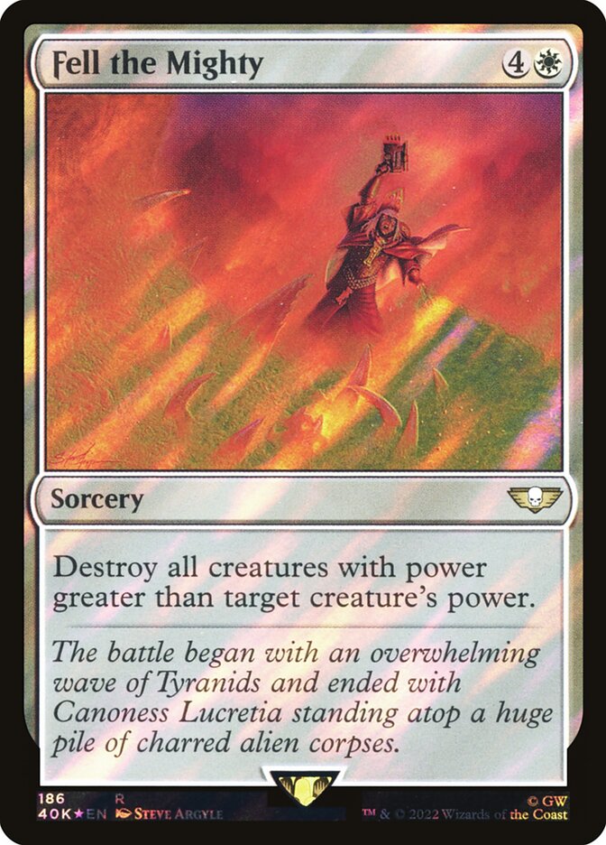 Derrubar os Poderosos / Fell the Mighty - Magic: The Gathering - MoxLand