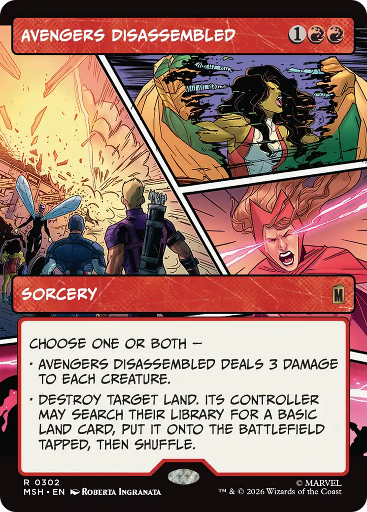 Avengers Disassembled - Magic: The Gathering - MoxLand