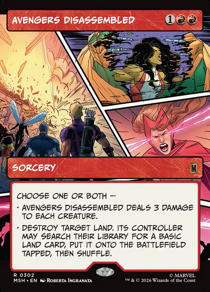 Avengers Disassembled - Magic: The Gathering - MoxLand