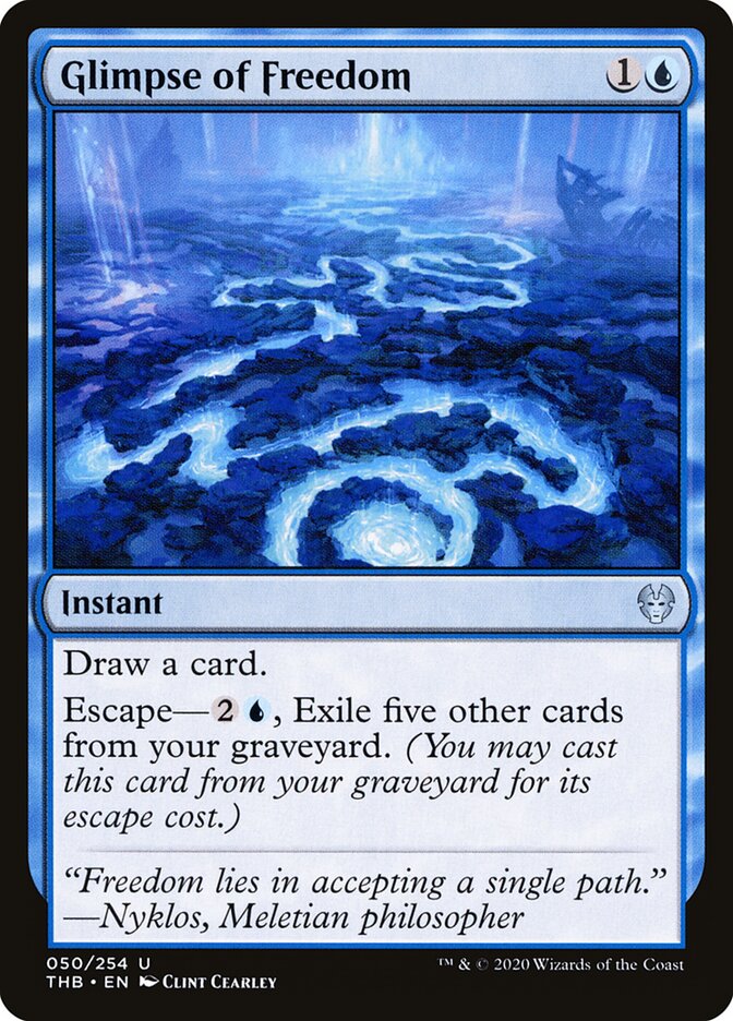 Vislumbre de Liberdade / Glimpse of Freedom - Magic: The Gathering - MoxLand